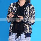 2015 New Knitted Long Sleeve Winter Lady Women Cashmere Zipper Cardigan Fashion