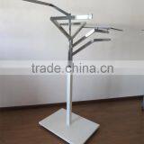 4 Way Tree Shaped Supermarket Portable T-Shirt Floor Display Stand thumbnail-4