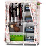 Simple Wardrobe,Non-woven Folding Wardrobe thumbnail-4