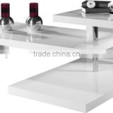 tv-3038 mdf tv stand white rotatable