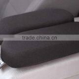 Black Neoprene Center Console Armrest Pad Cover With Jeep Cat Dog Paw Paws Print Logo For Jeep Wrangler JK Sahara Sport thumbnail-3