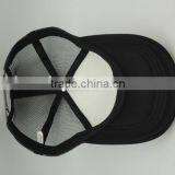 Cheap High Quality Black 6 Panel 100% Cotton Mesh Blank Trucker Hat thumbnail-5