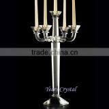 5 arms crystal table crystal candelabra wholesale