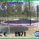 14ft Large Commercial China Bungee High Jumping Trampoline jumping trampoline