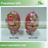 Handmade Ceramic Egg Shape Jewellery Box thumbnail-2