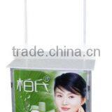 Aluminum Expo Usage Straight Screen Style Folding Sales Desk