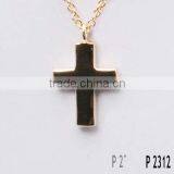 Fashion Hip Hop Religious Cross Necklace Pendant For Unisex thumbnail-5
