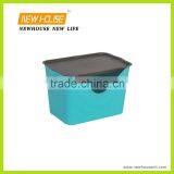 Colorful and New Style Plastic Storage Bin With Lid thumbnail-1