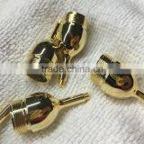 Hardware products machining metal car parts die-casting electroplating gold plating 24 k gold plating