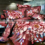 3D Bedding Sets Flowers With 100% Polyester & Universal Printed
