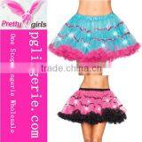 Rainbow Colorful Tutu Skirt For Dance 2016 China Wholesales Adult Tutu Skirt Cheap Women Dancewear Tutu Ballet thumbnail-3