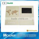 Valuable 7 Inch LCD Screen Video Greeting Card /Promotional Video Card Belong to You