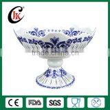 New Design Hand Made Elegant Custom Decorative Ceramic Fruit Bowl thumbnail-3
