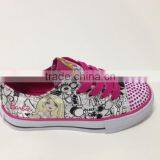 Hand Painting Drawing Doodle Canvas Shoes for Girls thumbnail-2