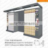 Tsianfan Custom Ceramic Tiles Showroom Display Racks Stands/metal Frame for Tiles in Trade Show CT031 thumbnail-1