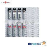 PP Plastic Round or Rectangular Packaging Tubes for Drills With Hanging Clip Plug Closure DIY Pack thumbnail-4