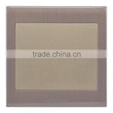 Blank Plate With Golden Color