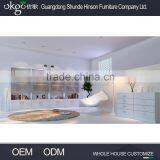 Interior Design White Tall Bookcase, Slanted Bookcase, Bookshelf Sale thumbnail-4