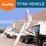 Factory New 3 Axles 40 ft Two Movable Crane Hydraulic Container Self Loading, 20 ft Container Self Loading thumbnail-2
