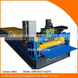 botou dixin colored steel wall roof panel cold corrugated tile roll forming machine