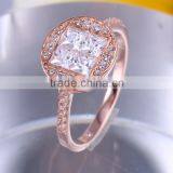 CZ Jewellery Cubic Zirconia Engagement Wedding Ring Design for Women Latest Fashion Silver Jewelry thumbnail-4