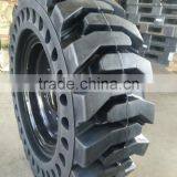 China Lug Tread 12x16.5 14x17.5 Jlg S400 Telescopic Boom Lift Solid Tires thumbnail-6