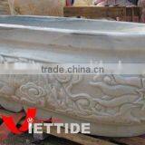 Marble Bathtub With Carving thumbnail-1