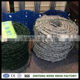 Pvc Barbed Wire Low Price Pvc Coated Barbed Wire Barbed Wire Roll Fence thumbnail-1