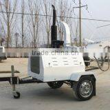 Automatic Hydraulic Systerm With Low Price High Efficiency Diesel Engine Wood Chipper