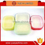 Coloured O2 Shaped Multi Function Soap Dish With Sponge thumbnail-5