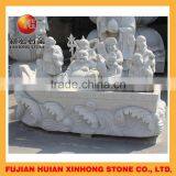 Seven Luck Gods Stone Buddha Statue for Garden Decoration thumbnail-6