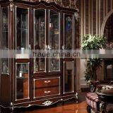 Luxury American Style Dining Room Furniture, Palace Royal Wooden Dining Table For 6 People and Chairs (BF01-ML018) thumbnail-6