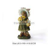 2015 Handmade Resin Rabbit Garden Sculpture thumbnail-5