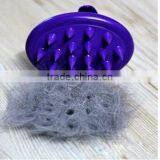 CY108 Pet Comb Mucous Wool Implement Silicone Comb Cat and Dog Fur Cleaner Pets Hair Comb thumbnail-4