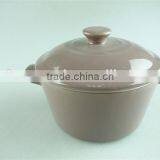 Wholesale Color Glazed Ceramic Soup Tureen With Lid/cover in Stock thumbnail-1