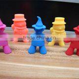 Food Grade Multicolor Cartoon Silicone Chopsticks Holder for Kids thumbnail-3