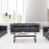 EOE Office Hotel Sofa Living Room Leather Sofa thumbnail-2