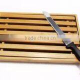 Bread Cutting Board, Bamboo Wood Cutting Board, Wooden Bread Board Cutting Board thumbnail-1