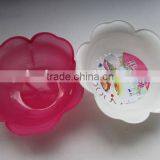 6PC Flower Type Plastic Fruit Basket thumbnail-3