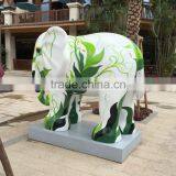 Fiberglass Garden Elephant Sculpture thumbnail-3