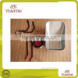 Hot Sell Russia Style Galvanized Bucket / Tray Dural Handle Concrete or Garden Tool Wheel Barrow Manufacture WB6080 thumbnail-2