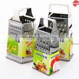 Hot Sale High Quality Stainless Steel Wave Handle 4 Side Grater