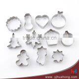 11 Pcs LFGB Standard Stainless Steel Customized Cookie Cutters (HCM-M29) thumbnail-1