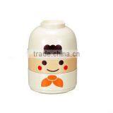 Japanese Kokeshi Bento Lunch Box Samurai Geisha Kids Lunch thumbnail-3