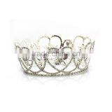 2015 Rhinestone Heart Queen Crown For Kids H172-153 thumbnail-2