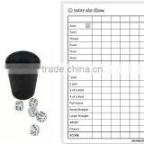 Yatzy Dice Cup With Dices and Pencil thumbnail-1