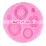 Liquid Silicone Mold Chocolate Chip Cake Tool DIY Cake Decorating Mold Button 1688 Agent thumbnail-2