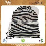 10 OZ Washed Canvas Drawstring Back Pack thumbnail-1