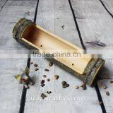 Long Polishing Bamboo Material Decoration Craft Bamboo Vase thumbnail-2