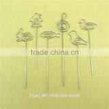 Diy Handmade Mini Memo Clips Small Holders for Clay Accessories Widely Use 1.2*25*120mm ,each Set of 10pcs thumbnail-6